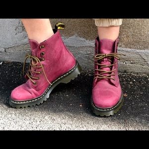 Pink Doc Martens